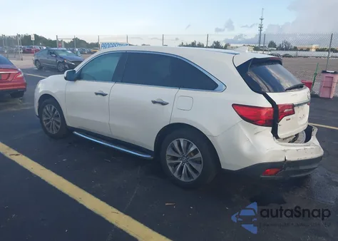 2016 Acura Mdx Technology Entertainment Packages/Technology, Entertainment Acurawatch Plus Packages from USA, damaged, VIN 5FRYD4H63GB028487